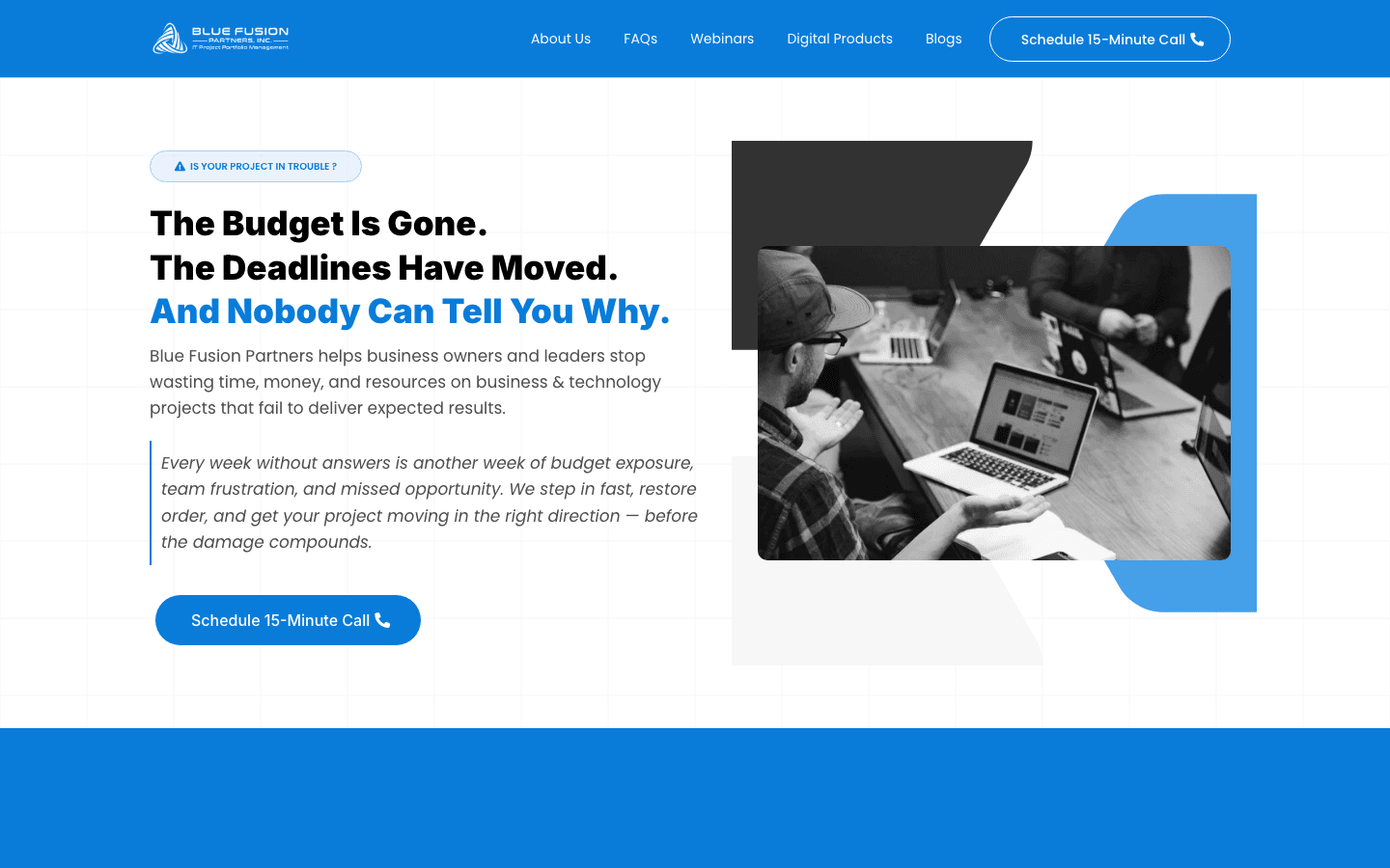 Blue Fusion Partners screenshot